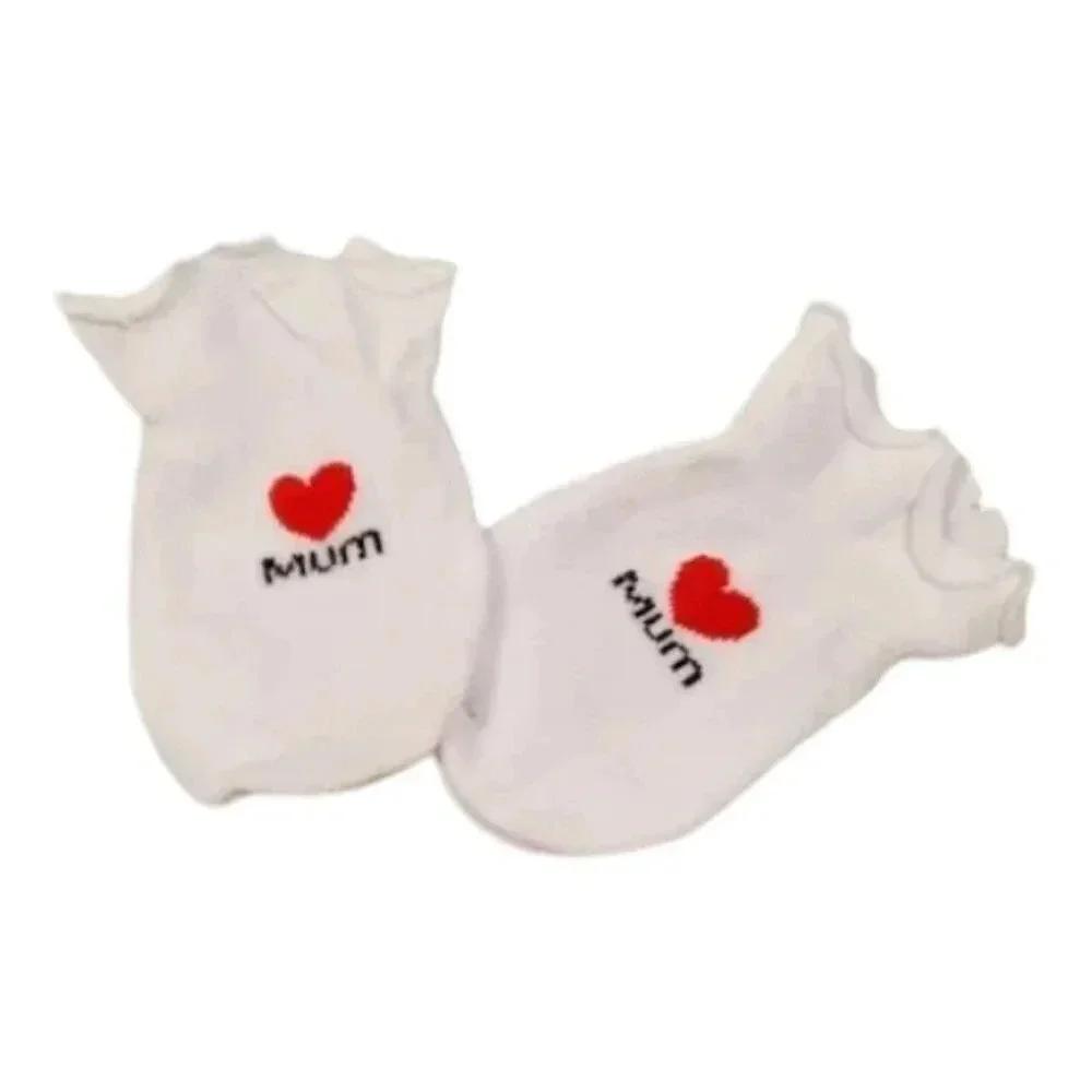 Baby Girl Newborn Gift Set Teddy Bear Bib, Mittens, Socks Gift Set
